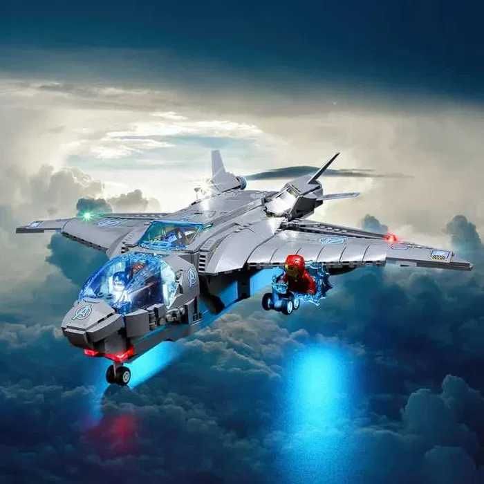 Zestaw oświetleniowy Briksmax do Avengers Quinjet 76248