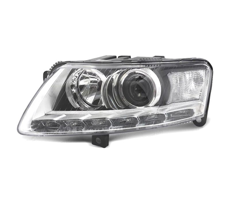 FARÓIS XENON AUDI A6 08-10 DIURNA LED