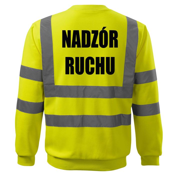 bluza robocza odblaskowa nadzór ruchu bluza roboty drogowe