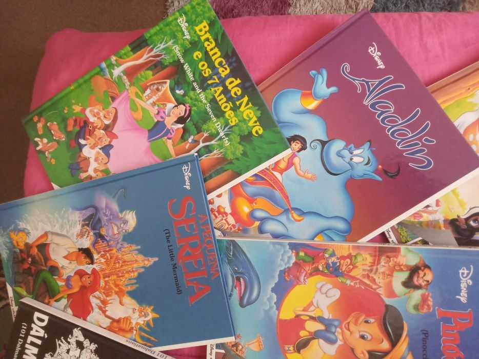 13 Clássicos de WALT DISNEY (col. Completa) lote ouro