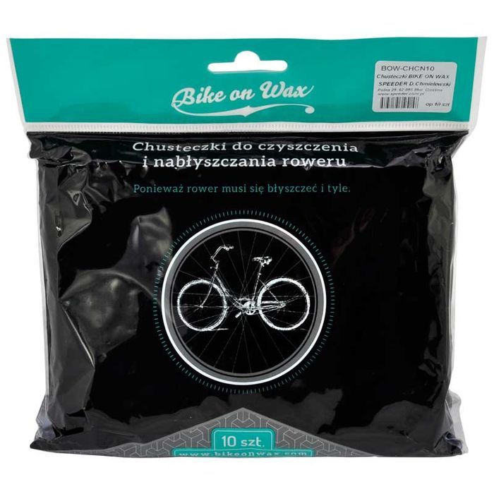 Chusteczki Bike On Wax Op.10Szt.