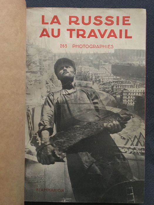 Photobook La Russie au Travail (1932)