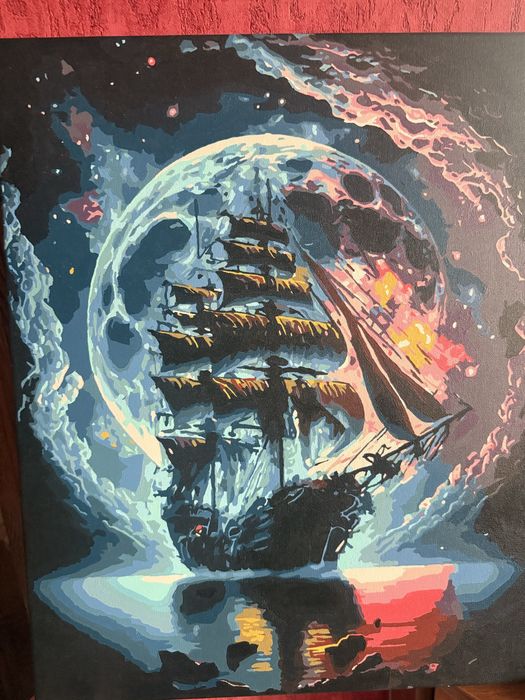 Картина по номерах намальована