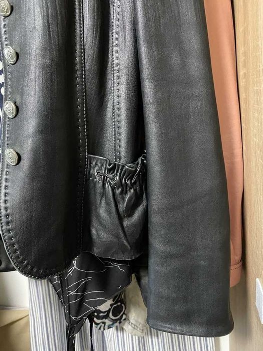 Шкіряна куртка. Натуральна шкіра, весна/осінь. Розмір  S