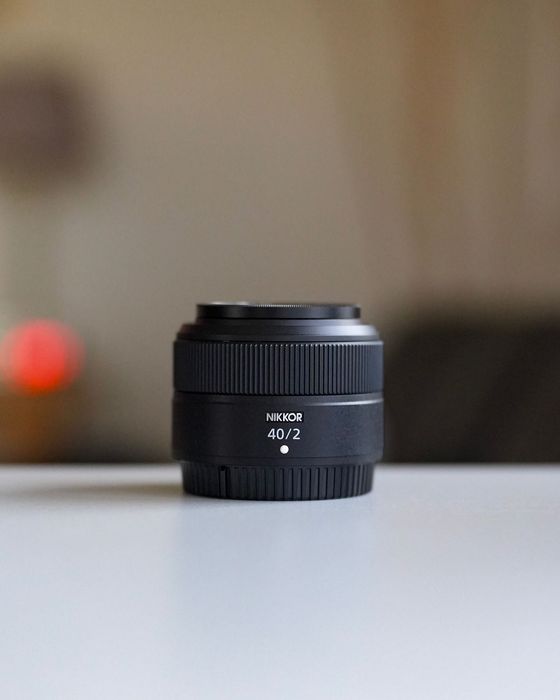 Objetiva Nikon Nikkor Z 40mm f/2 com Filtro UV