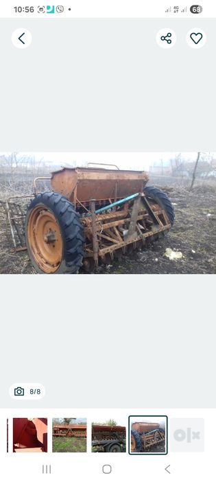 Трактор Сівалка Сз 1,8 сошникова