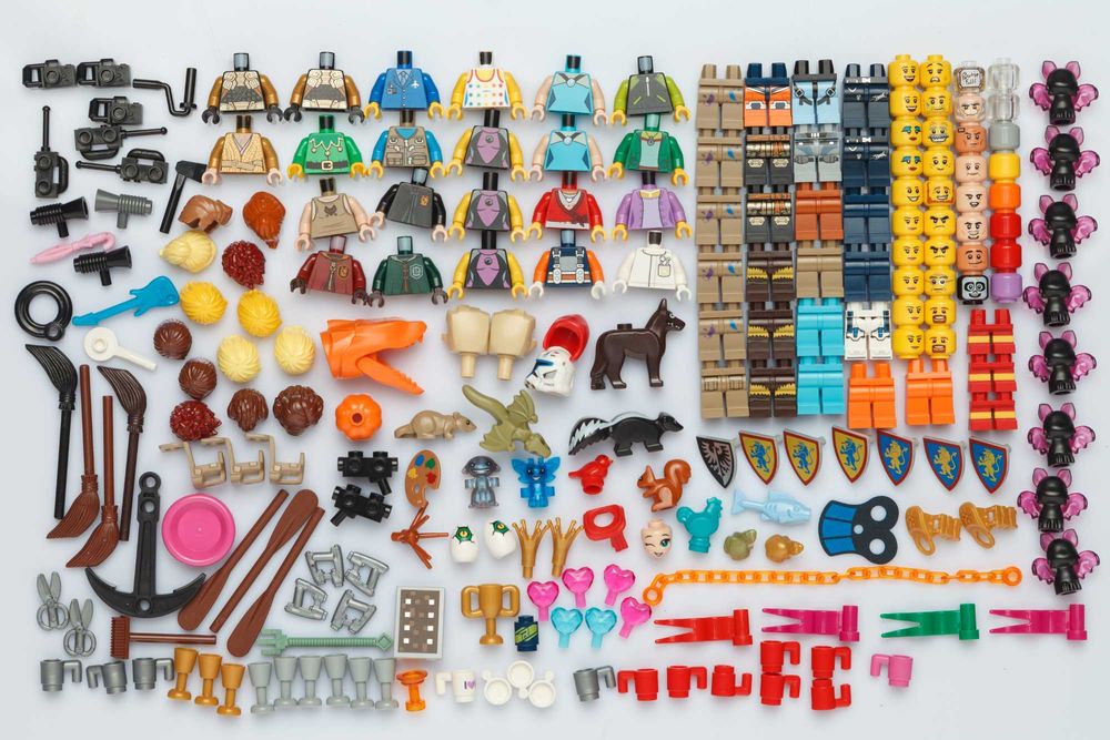 Фигурки деталі LEGO Star Wars, NEXO KNIGHTS, Super Heroes, NINJAGO