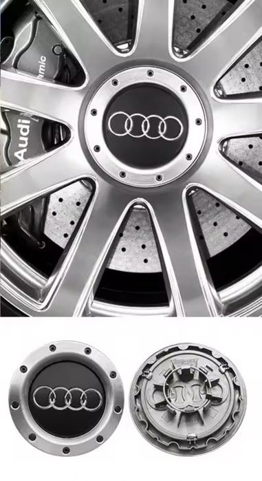 Dekielki Dekielek Audi 8D0601165K 146mm  Czarny