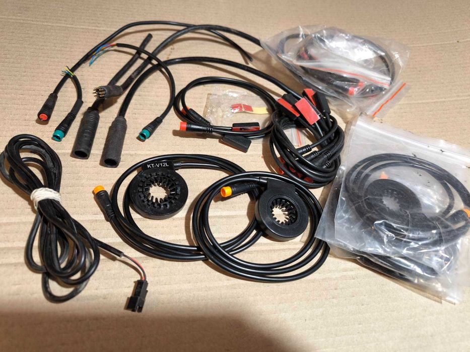 Силовые кабеля электровелосипеда