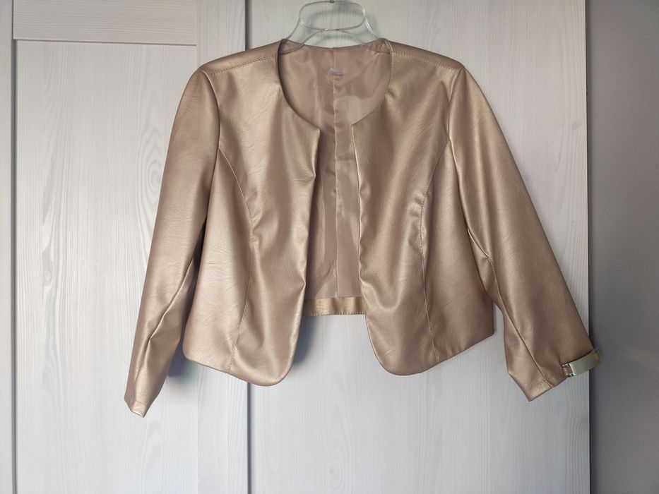 Bolerko złote rozmiar 46