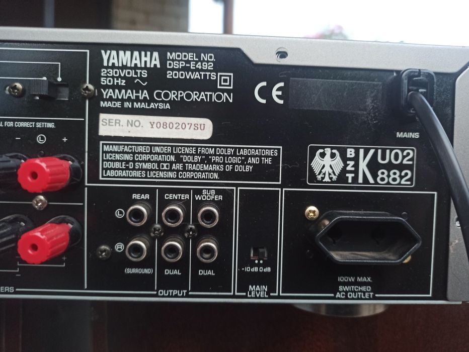 Колонки S-90. Усилитель Ямаха