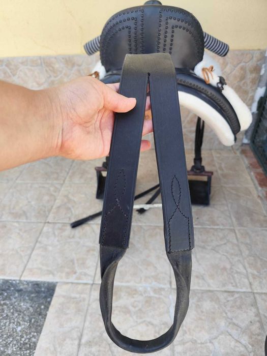Montura Vaquera / Sela Espanhola Ludomar como Nova