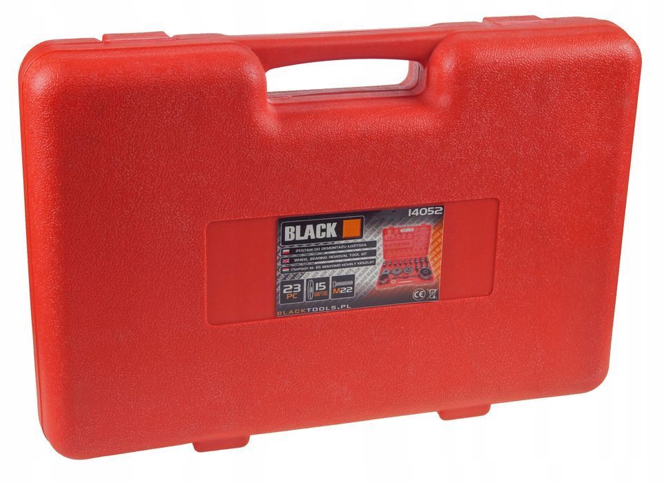 Ściągacz Tulei Łożysk Adaptery Prasy 56-88Mm Black