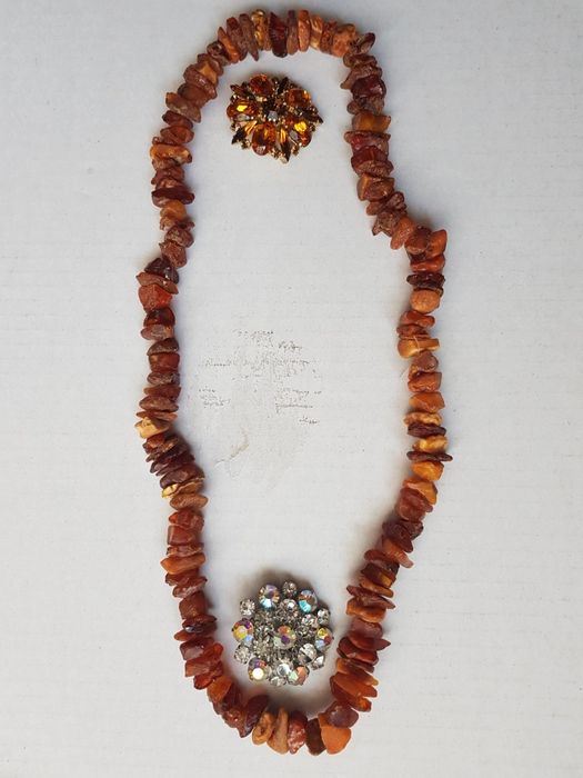 Бусы янтарные ссср