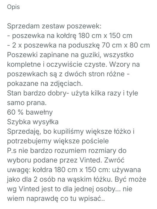 Meradiso komplet pościeli kołata 180 cm x 150 cm plus 2 x poduszki