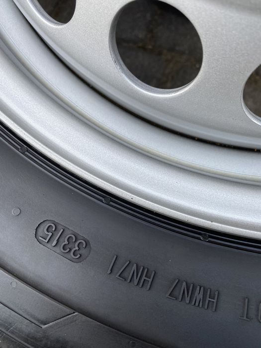 Felgi+Opony Mercedes Sprinter Blizniak 205/75R16C 6xContinental 15R
