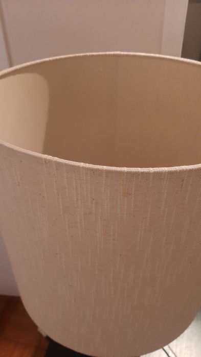 Candeeiro azul com abatjour