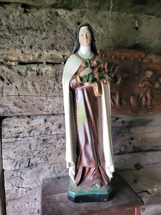 Duża 63 cm figura Święta Teresa od Dzieciątka Jezus
