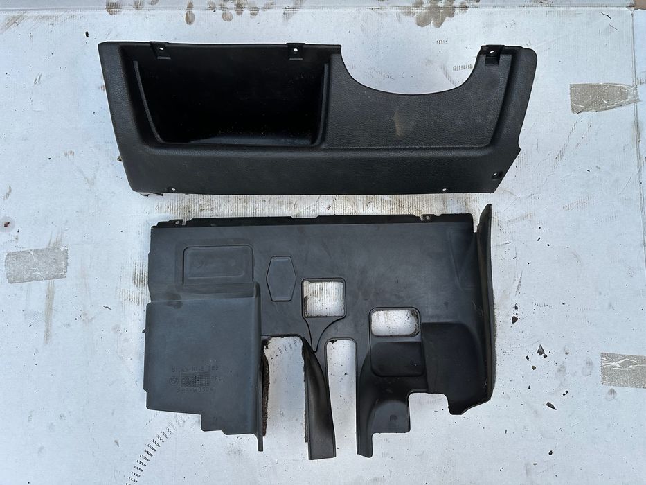 BMW E36 Compact osłona pod kierownicę deski konsoli komplet
