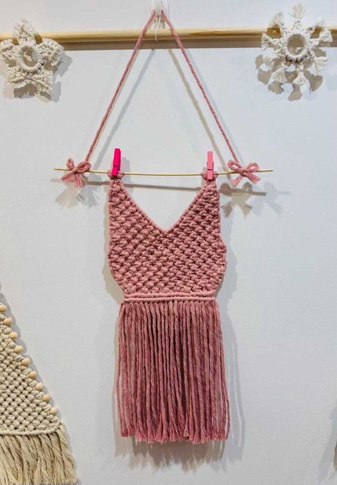 Piękna Sukienka różowa bawewniana Walentynki Valentine's Day