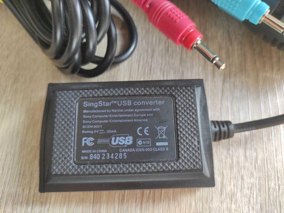 Mikrofony Sony Singstar przewodowe PS2 / PS3