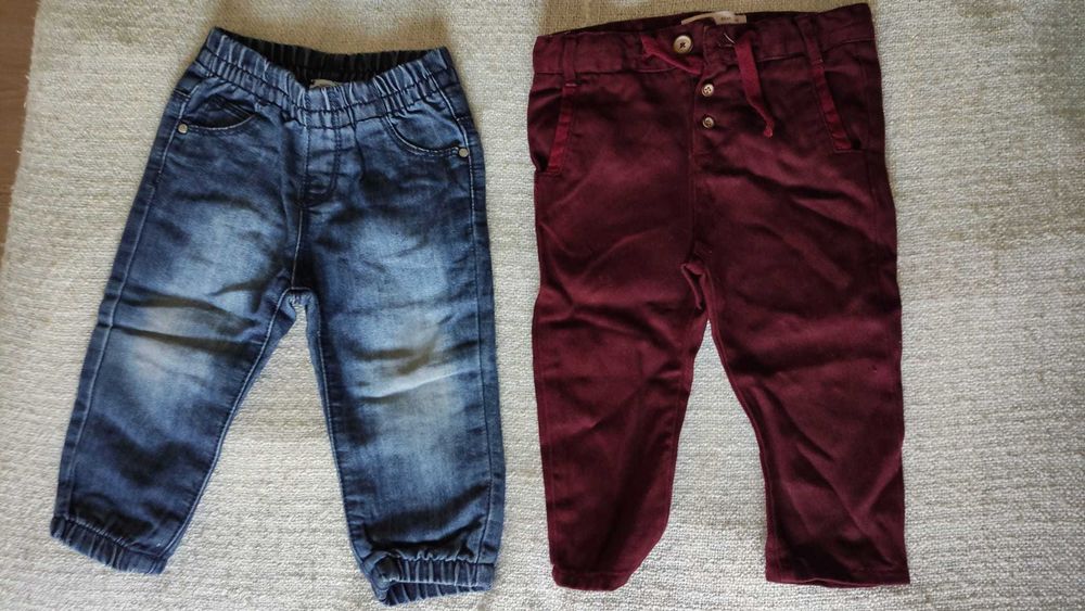 7 peças roupa menino 74 cm a 80 cm