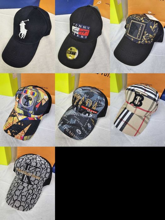 Czapka ralph z daszkiem calvin moschino premium