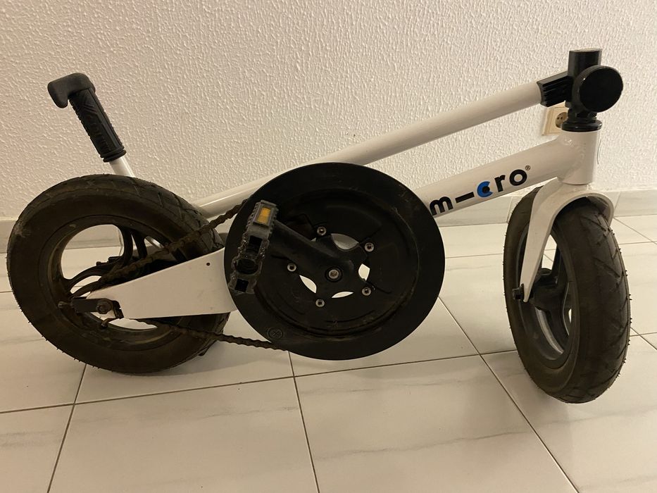 Bicicleta Micro Pedalflow Branca