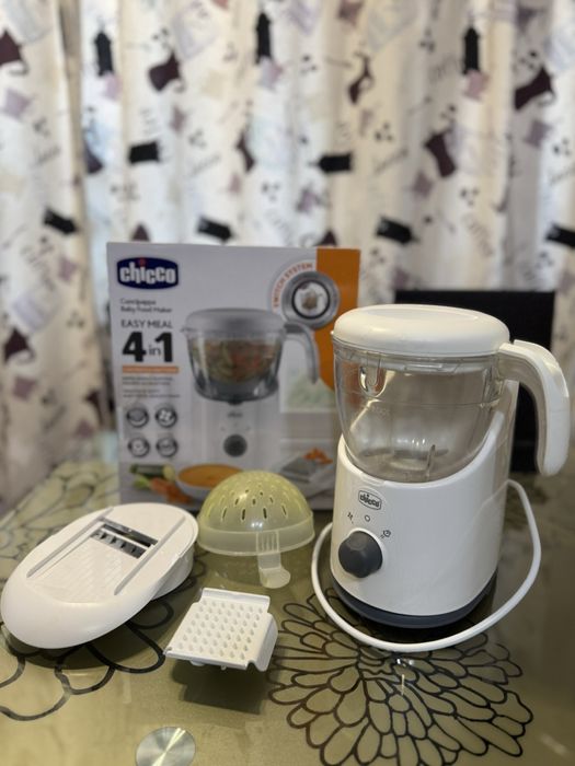 Пароварка-блендер 4 в 1 Easy meal Chicco