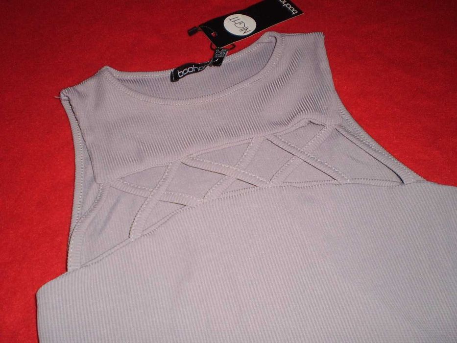 nowa sukienka prążkowana