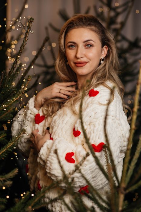 Kardigan dla mamy i córeczki