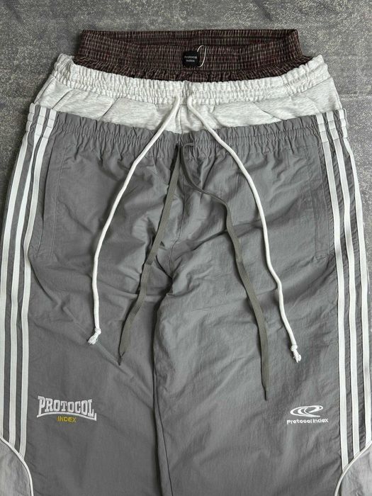 Штани Project GR 3 пояса спортивки sweatpants gray сірі штаны