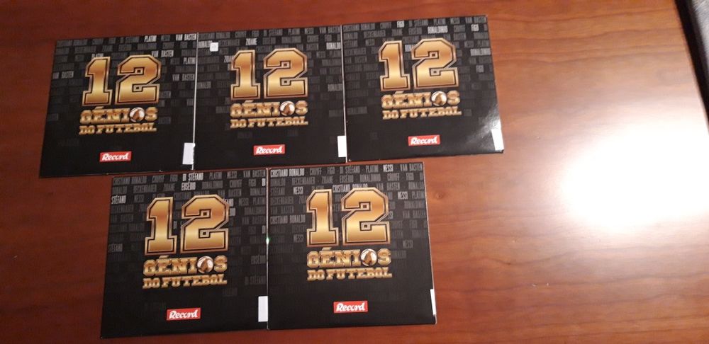 158 Filmes dvd/vhs originais/ dvd genios futebol