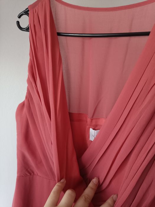 Vila rozmiar 38/40 M/L długa sukienka maxi na wesele dla świadkowej