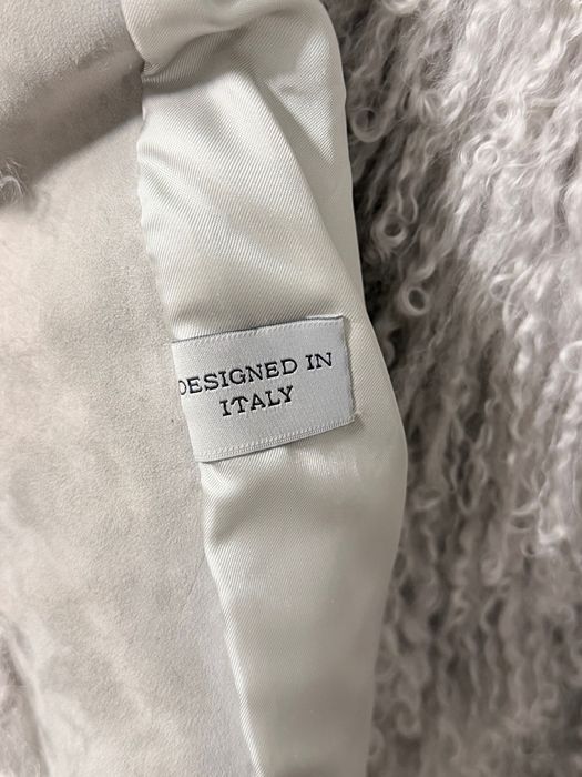 Шуба з натуральної лами