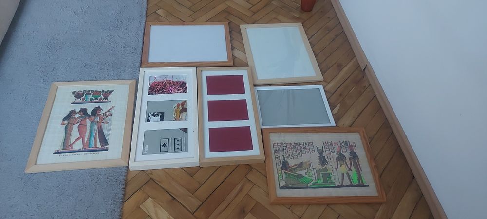 Ramki do zdjęć, różnej wielkości
