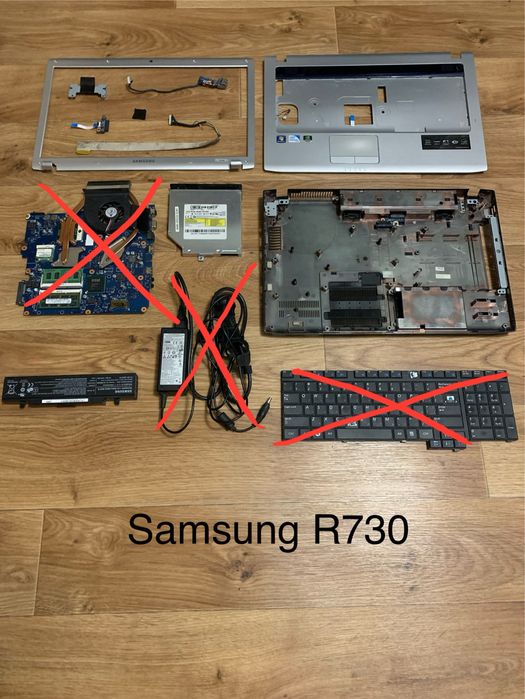 Запчастини до ноутбуків Samsung R730 та 300E7Z