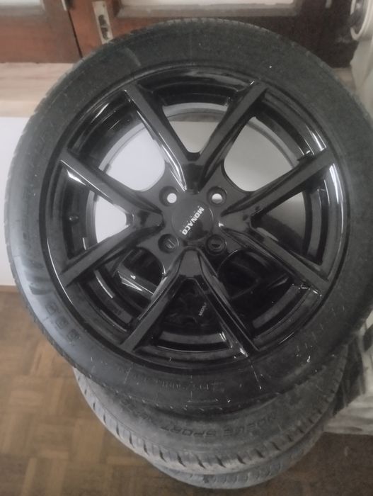 jantes 16 monaco com pneus nakan em bom estado