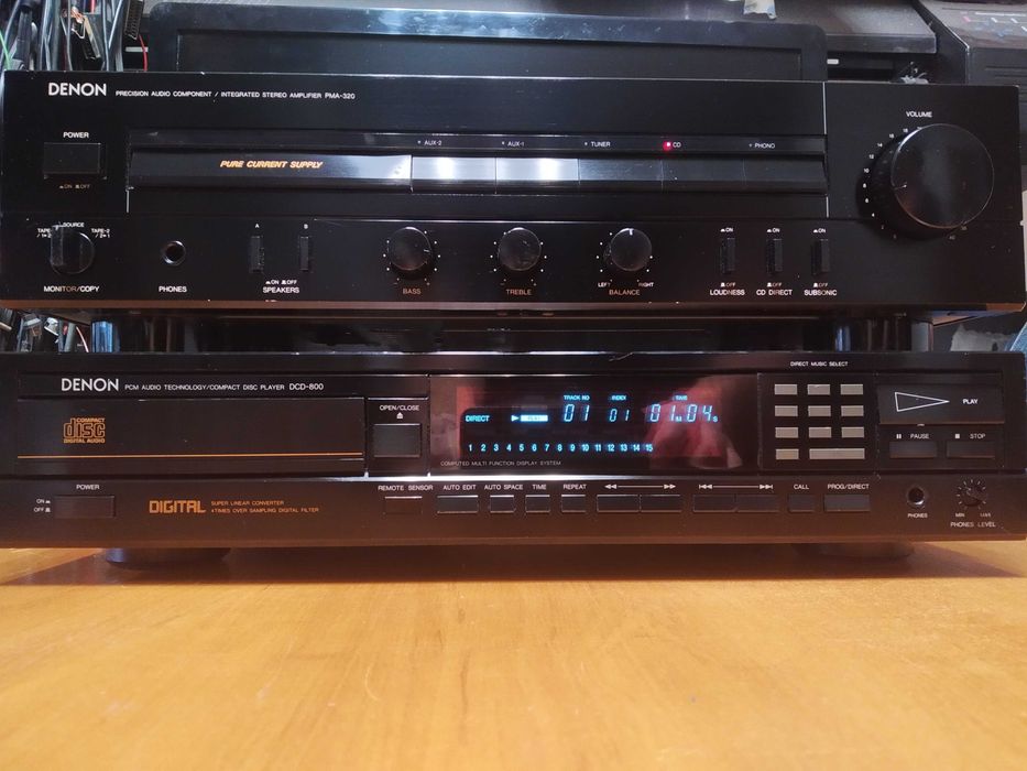 DENON DCD-800, PMA-320