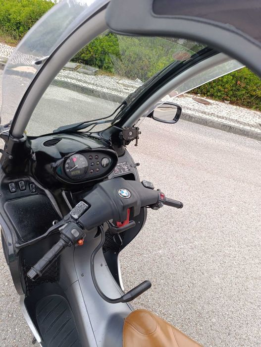 BMW C1 200 2002 – 55.100 km – Revisão feita – Única que dispensa capacete