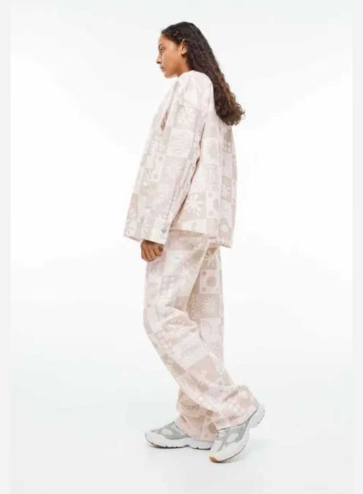 Nowość 2025:) kurteczka z cienkiego jeansu SMILEY H&M roz S