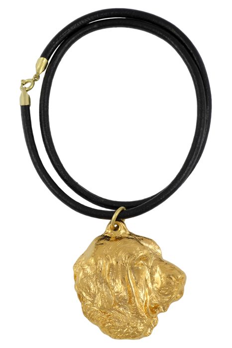 Mastif hiszpański naszyjnik pozłocony Art-Dog