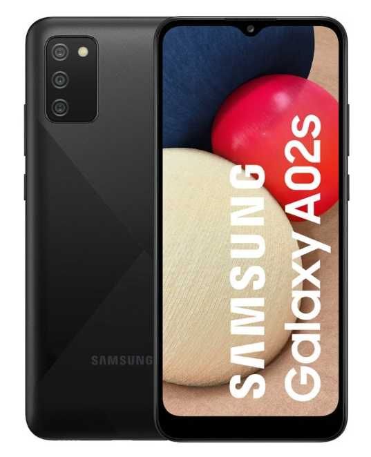 Samsung Galaxy A02S (6.50'' - 3 GB - 32 GB - Preto) Novo na caixa