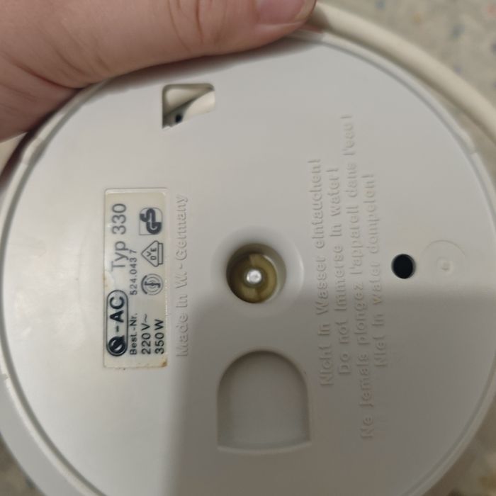 Cosedor de ovos elétrico