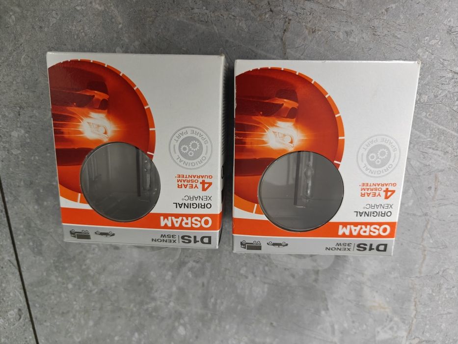 Xenon ksenon żarnik Osram D1S, komplet oryginał, Audi A4, Exeo, A5 Q5