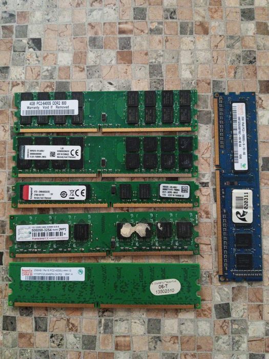 Процессора и ОЗУ для ноутбука и стационарного ПК