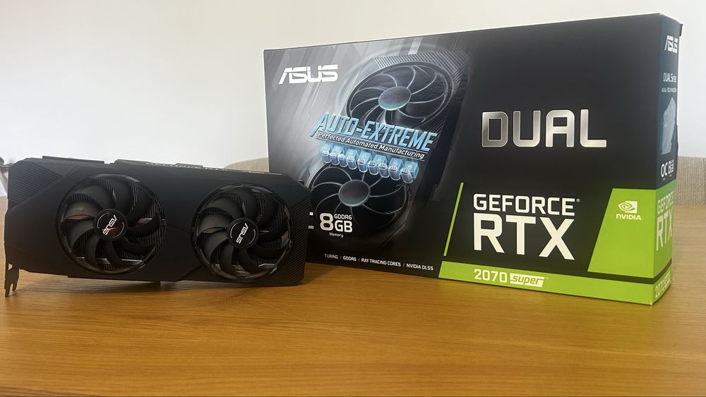 Asus Dual GeForce RTX™ 2070 SUPER EVO OC Edition 8GB GDDR6