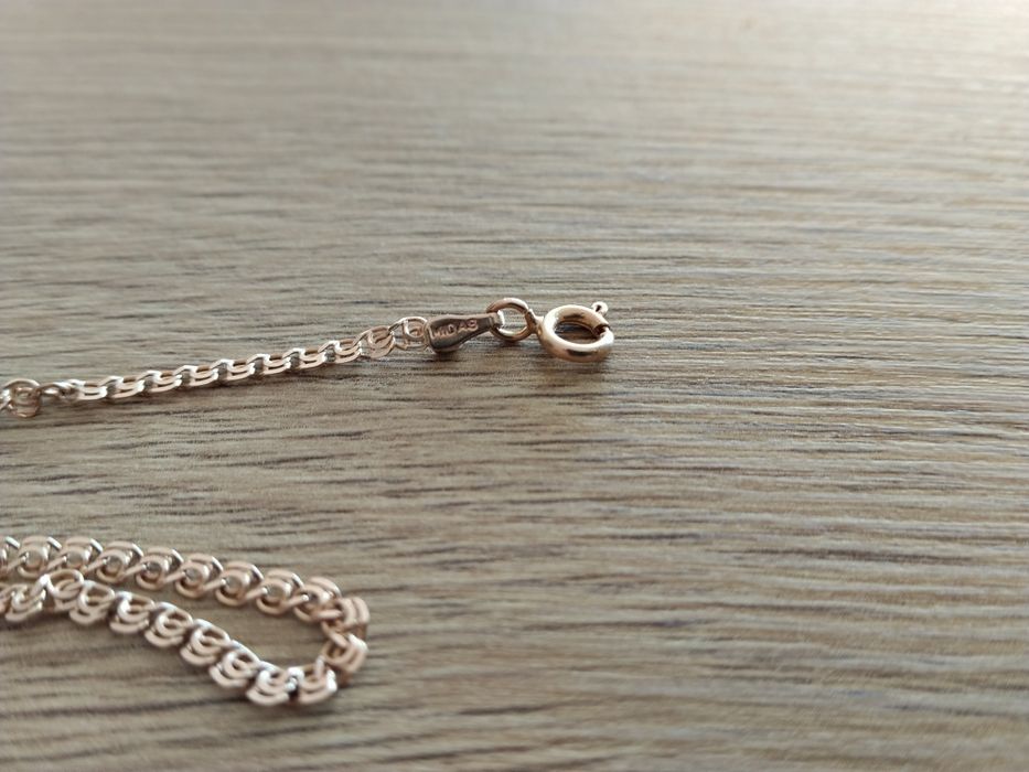 Złoty łańcuszek pr. 585/14k MIDAS