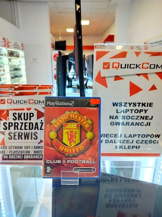 Gra PlayStation 2 PS2 Manchester United Club Football 2003 Gwar 1 Rok