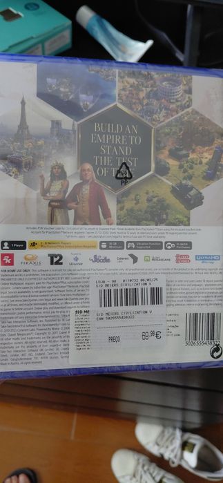 Jogo ps5 civilization vii novo